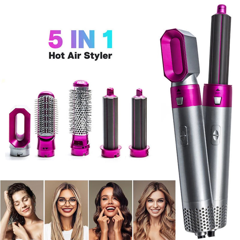 5-in-1 hair dryer brush