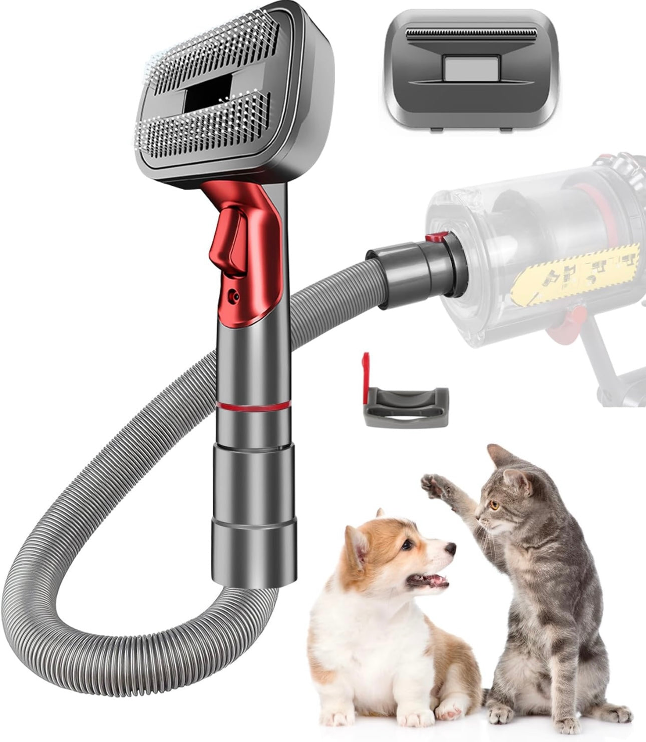 Pet Groom Vacuum Attachment for Dyson